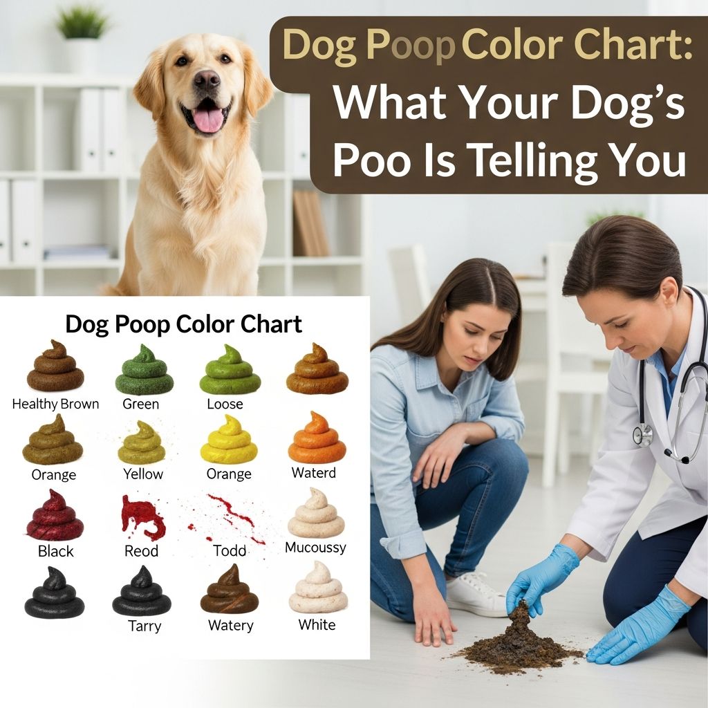 Dog Poop Color Chart: What Your Dog’s Poo Is Telling You Decode your dog's digestive health: Learn what different poop colors reveal about wellness.