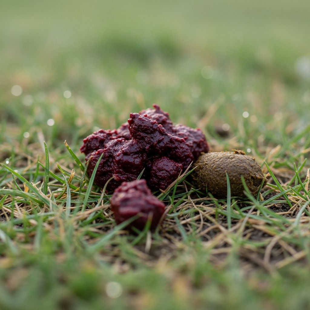 Understanding why your dog is pooping blood and when to seek veterinary care.