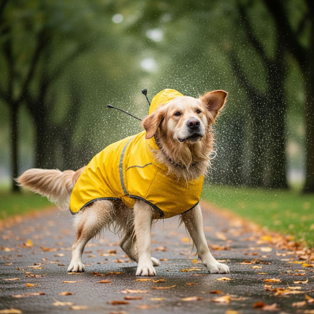 Essential guide to choosing the right raincoat for your dog's comfort and protection.