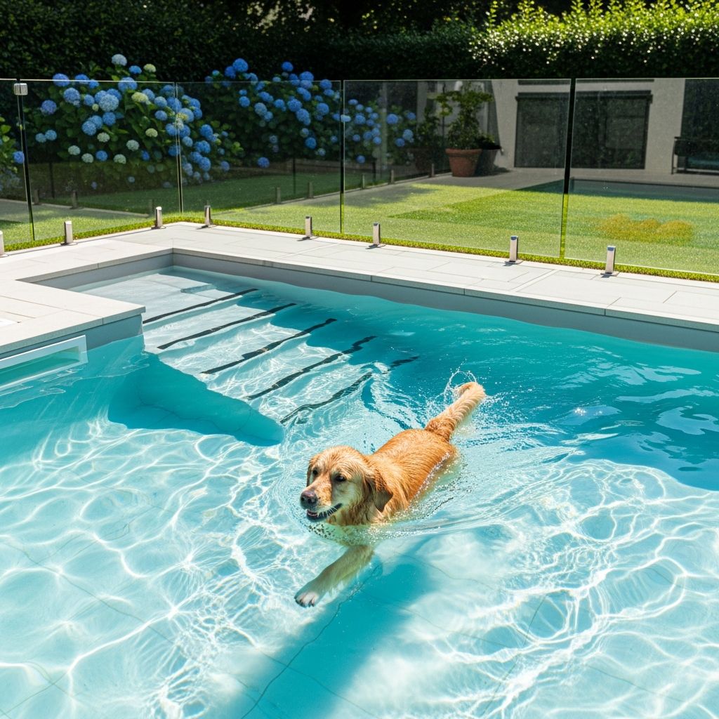 Keep your canine companion safe around the pool with these essential swimming guidelines.
