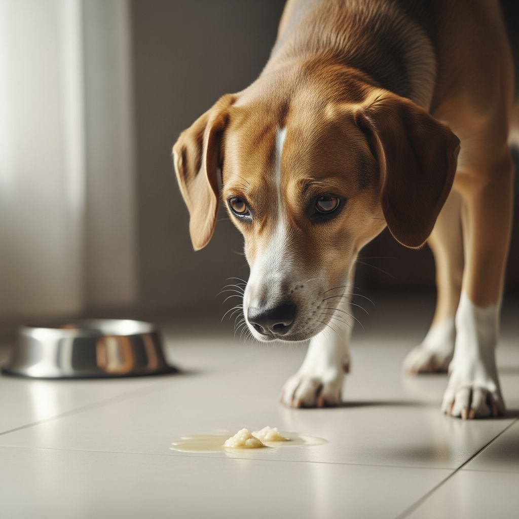 Complete guide to understanding dog vomiting causes and when to seek veterinary care.