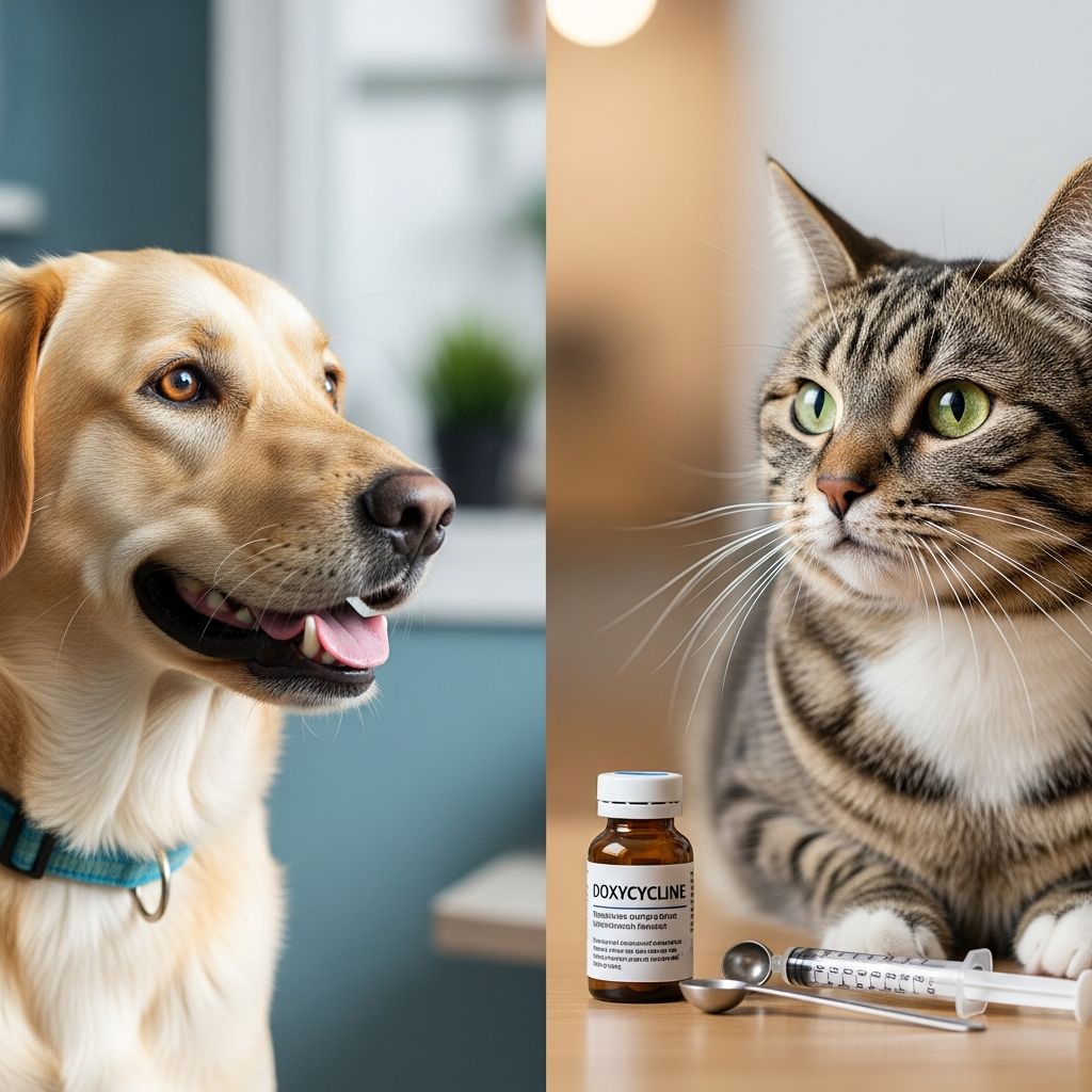 Doxycycline for Dogs and Cats: Uses, Dosage, and Safety Complete guide to doxycycline for pets: uses, dosing, side effects, and administration tips.