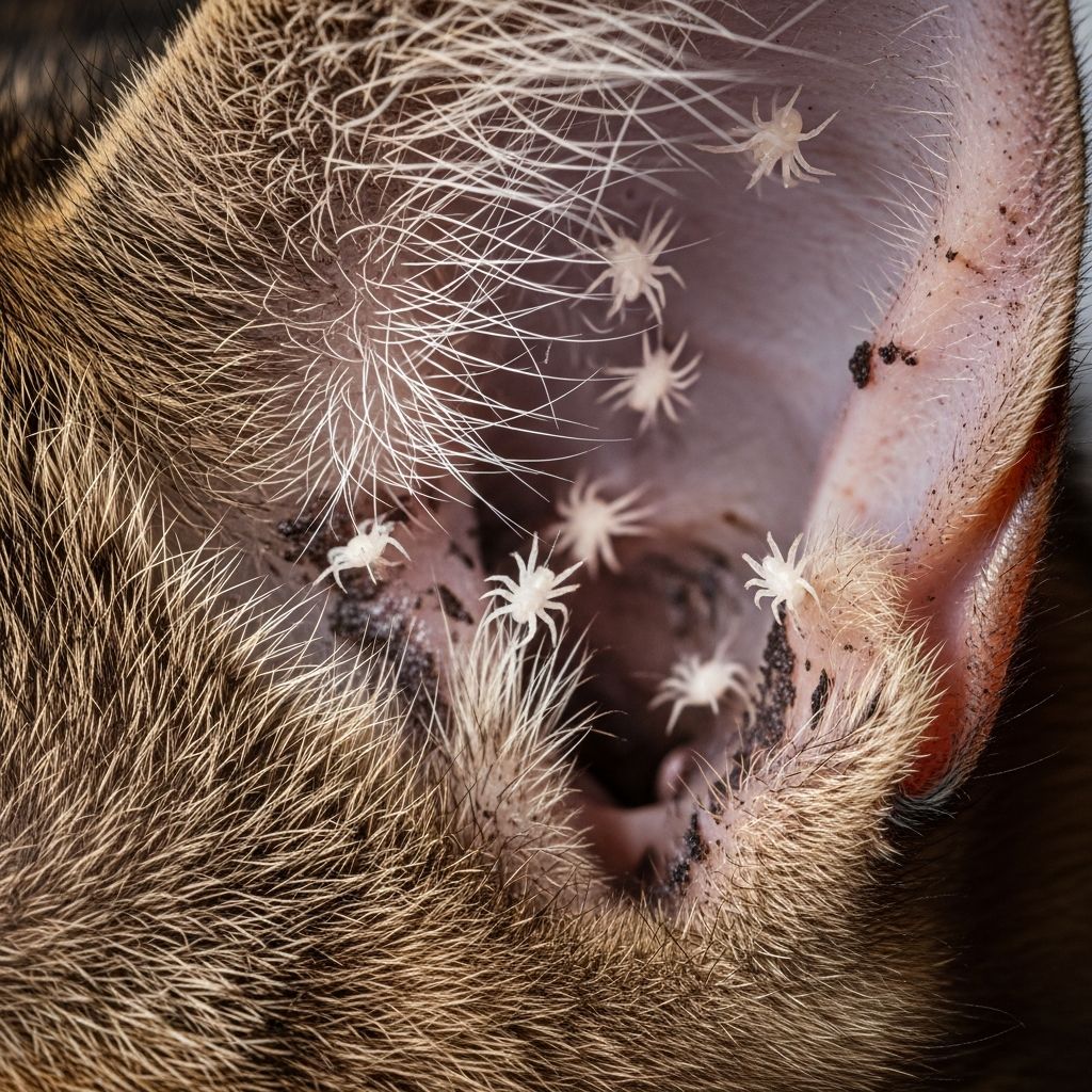 Learn how to identify, treat, and prevent ear mites in cats with expert veterinary guidance.