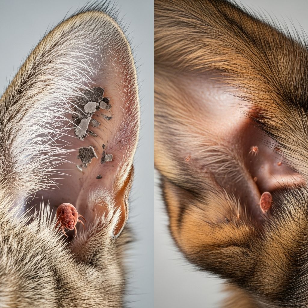 Ear Mites in Cats and Dogs: Symptoms, Treatment & Prevention Complete guide to identifying, treating, and preventing ear mites in your beloved pets.