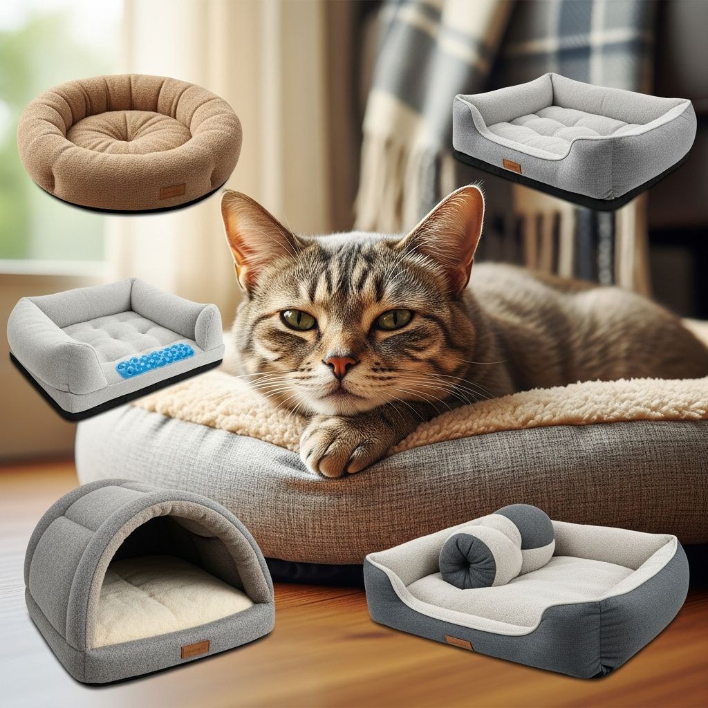 Help Ease Arthritis in Cats with These 5 Pet Beds Discover the best orthopedic pet beds designed to comfort arthritic cats and improve their quality of life.