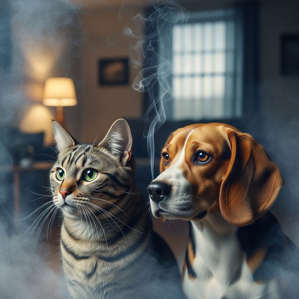 Effects Of Secondhand Smoke On Pets: 5 Ways To Protect Them Protect your pets from secondhand smoke dangers and health risks.