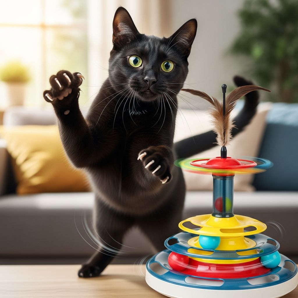 Engaging Your Cat With Interactive Cat Toys Discover how interactive cat toys provide mental stimulation and exercise for indoor cats.