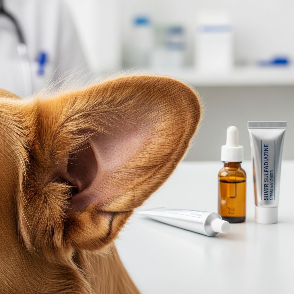 Enrofloxacin and Silver Sulfadiazine Otic for Dogs Comprehensive guide to treating canine ear infections with combination therapy.