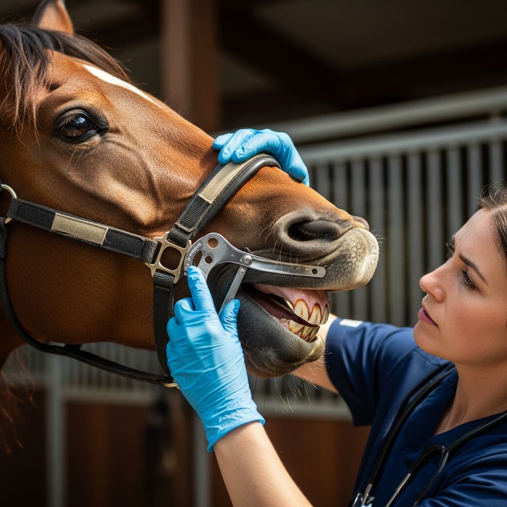 Equine Dentistry: How to Take Care of Your Horse’s Teeth Complete guide to maintaining your horse's dental health through regular exams and proper care.