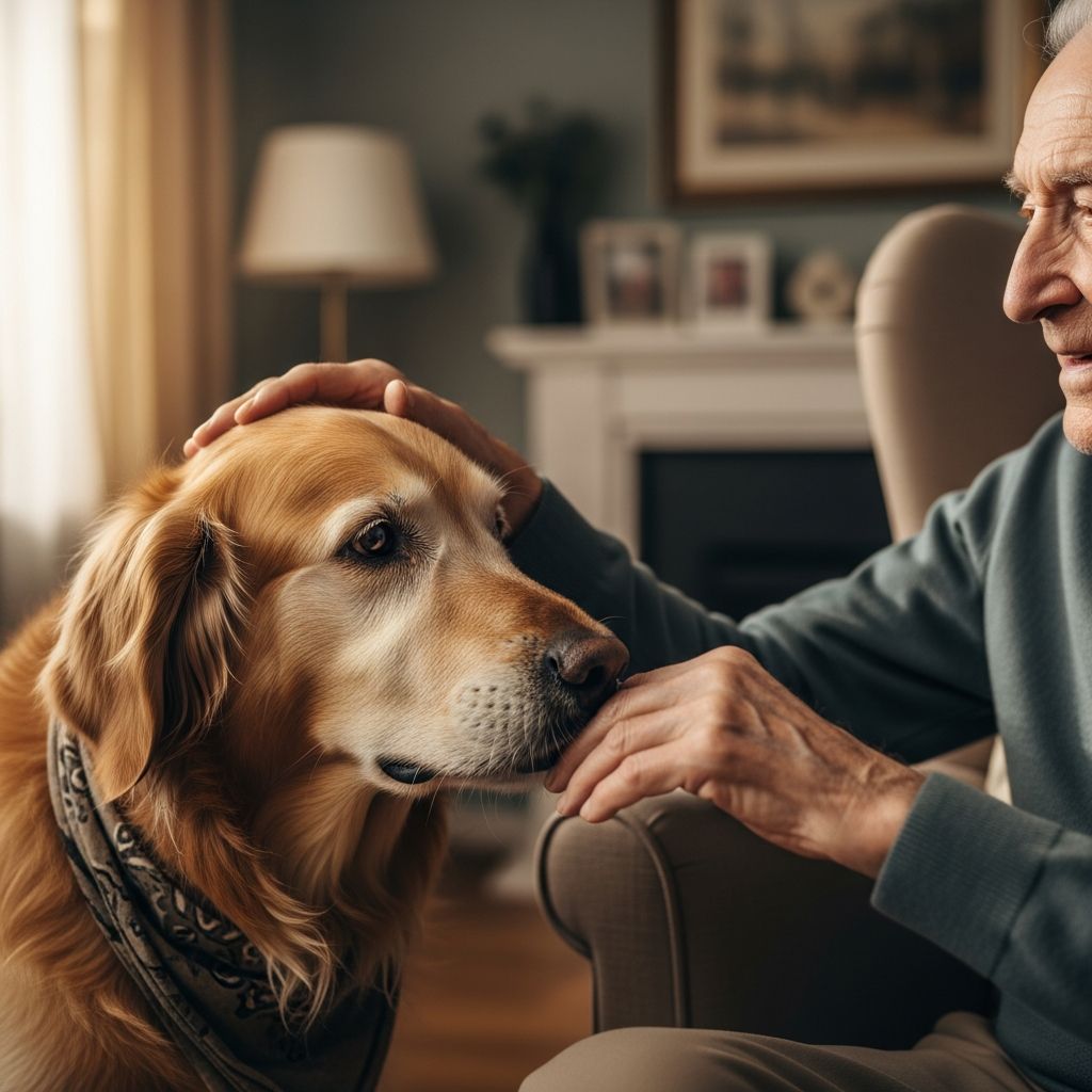 Ernest: Senior Dog Beats Cancer, Helps Man With Alzheimer’s Discover how a rescued senior dog overcame cancer to become a therapy dog transforming lives.