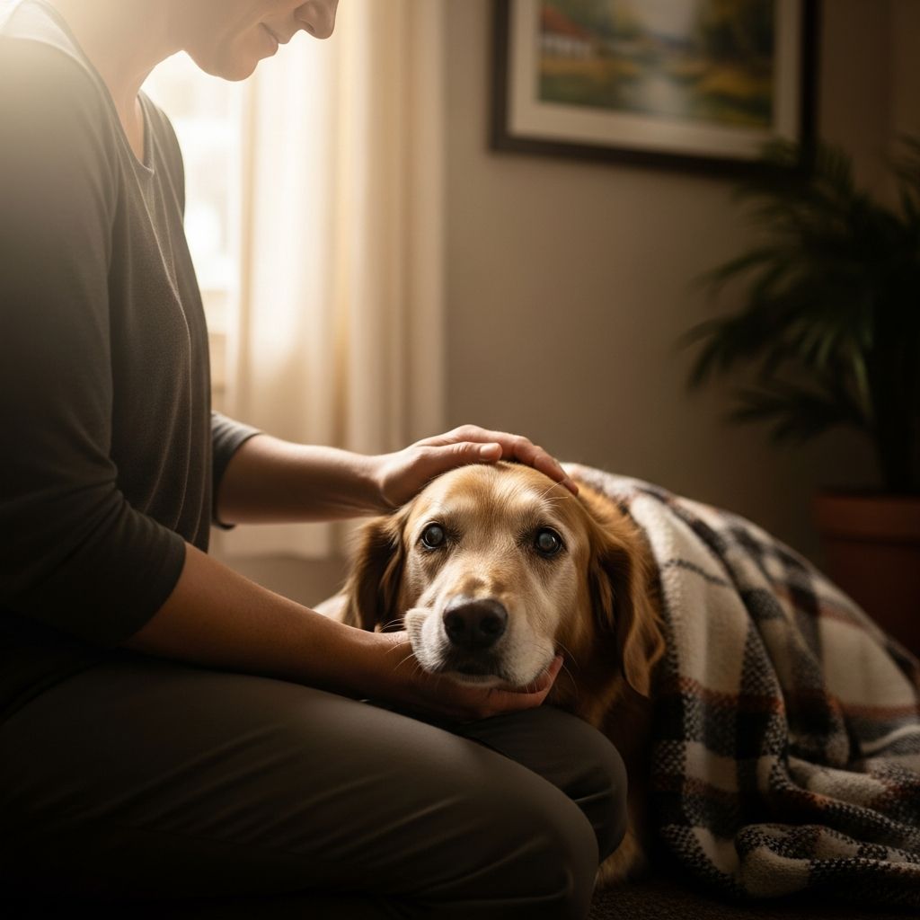 Navigate end-of-life decisions for your dog with compassion, medical guidance, and emotional support.