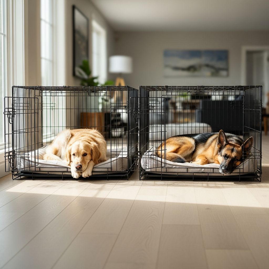 Extra Large Dog Crates for Large Breed Dogs Complete guide to selecting the best XXL dog crates for giant breed dogs.