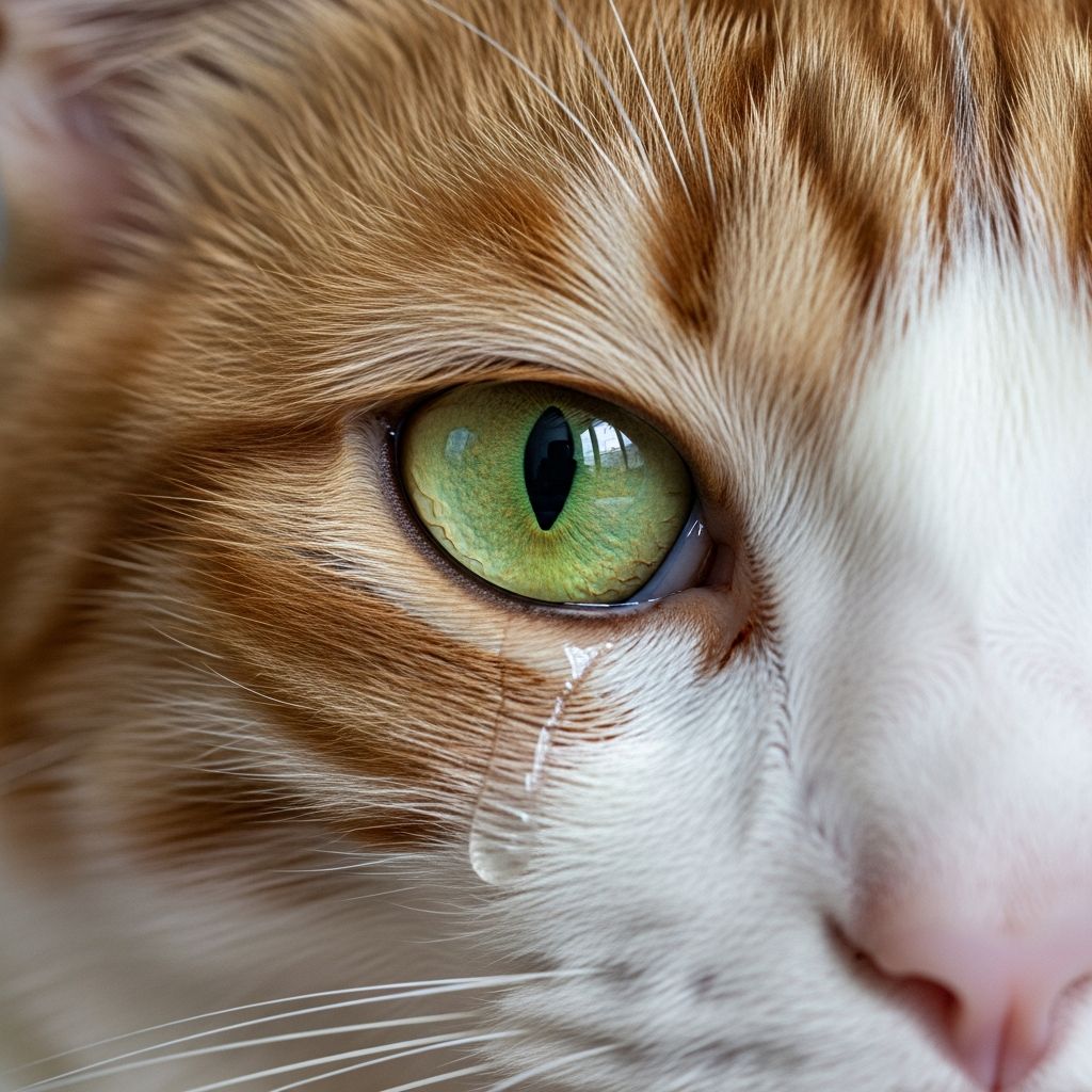 Understanding cat eye discharge: causes, symptoms, diagnosis, and treatment options for epiphora.