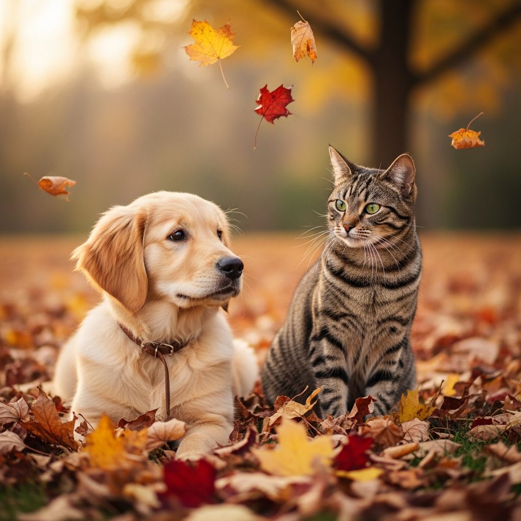 75 Fall Pet Names: Seasonal Dog & Cat Names Discover 75 adorable fall pet names for dogs, cats, and other pets this season.