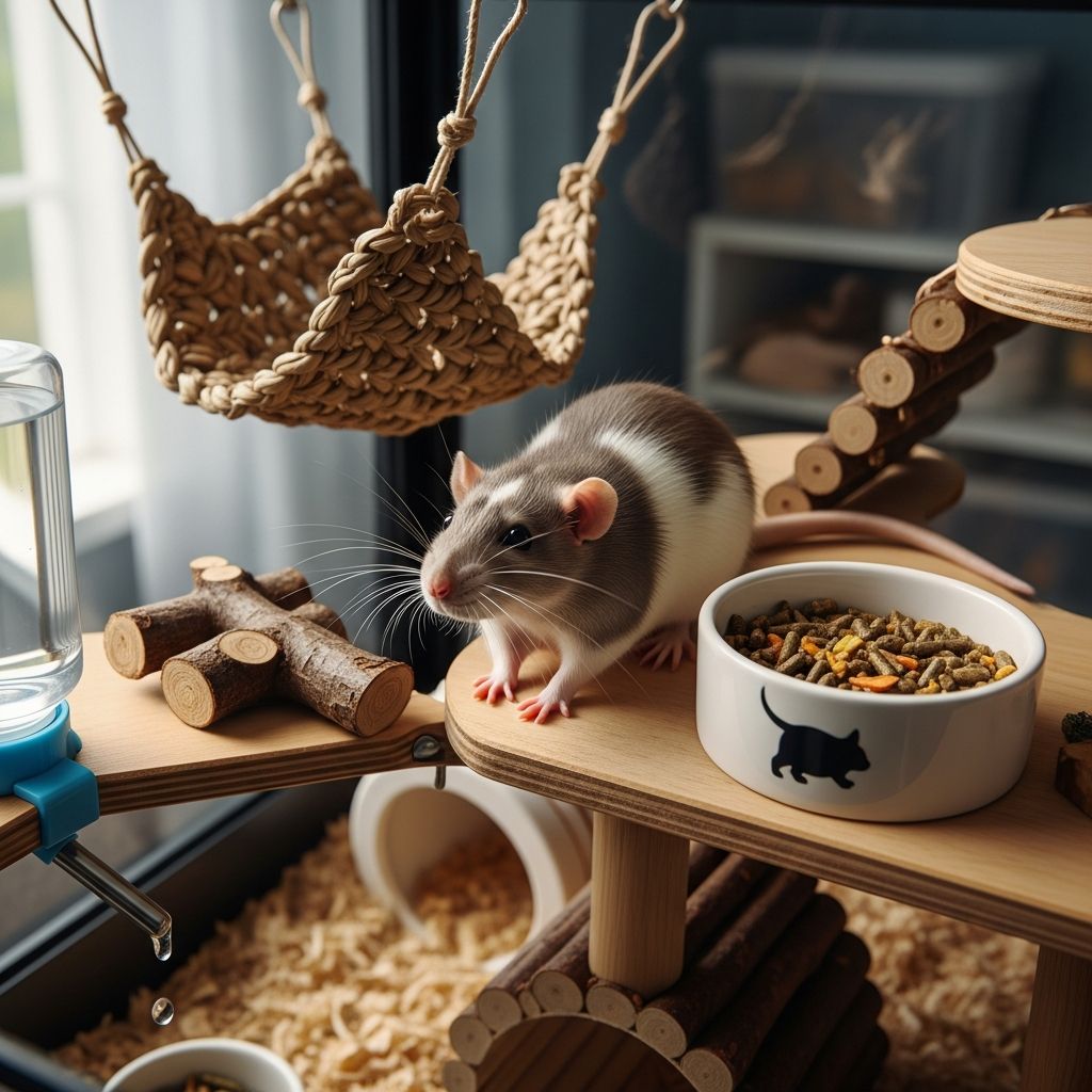 Master rat care with expert tips covering housing, diet, handling, and enrichment.