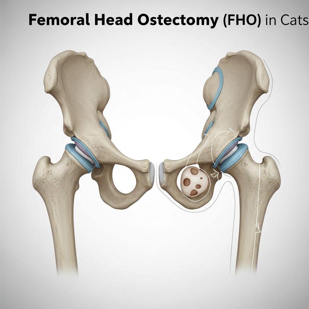 Femoral Head Ostectomy (FHO) For Cats: What To Know Understanding FHO surgery: restoring pain-free mobility to your cat's hip.