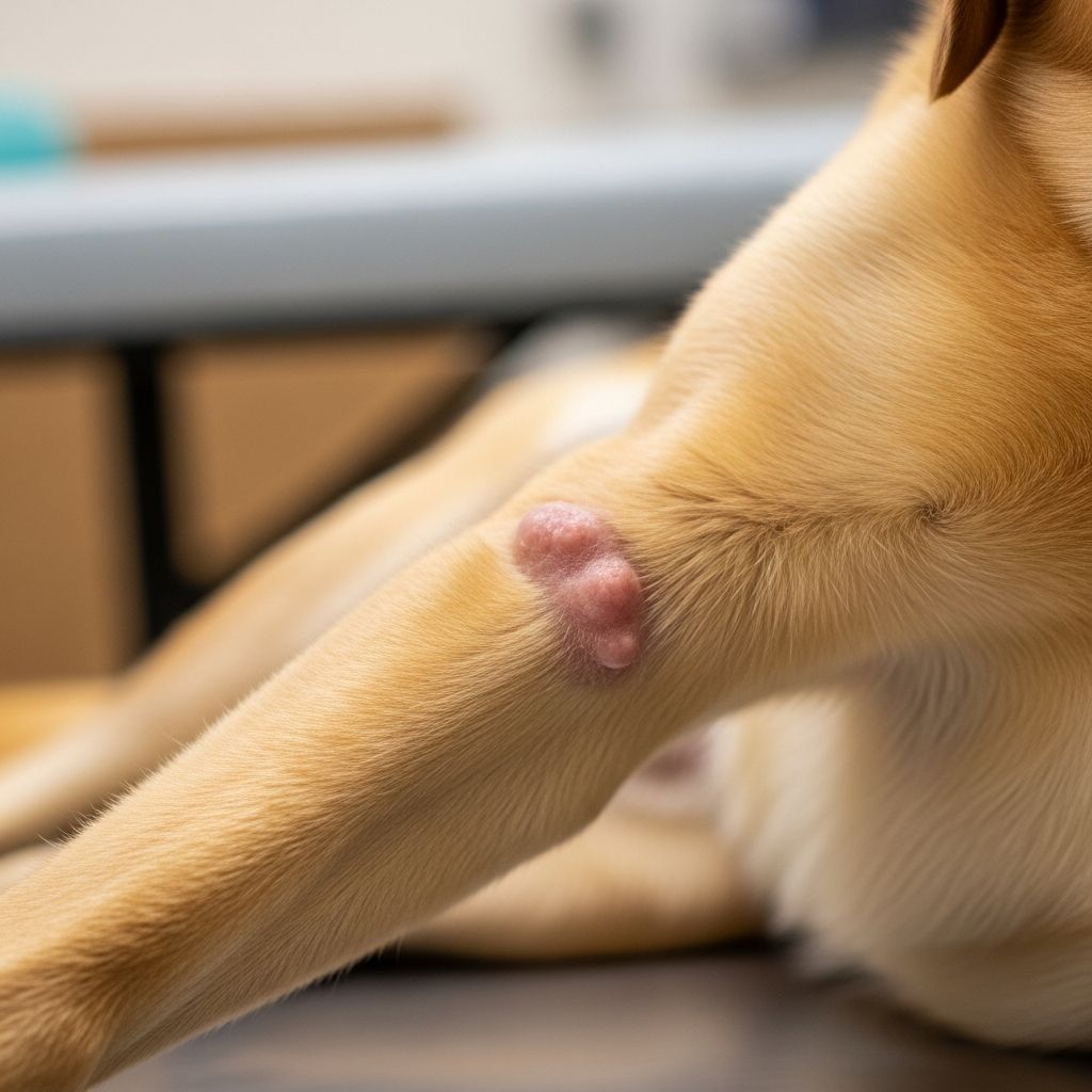 Understanding fibrosarcoma and spindle cell tumors in dogs: symptoms, diagnosis, and treatment options.