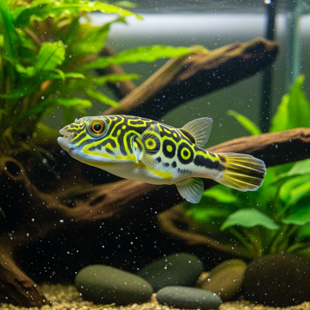 Figure 8 Pufferfish Care Tips: Complete Guide Master Figure 8 pufferfish care with expert tips on tank setup, diet, behavior, and breeding.