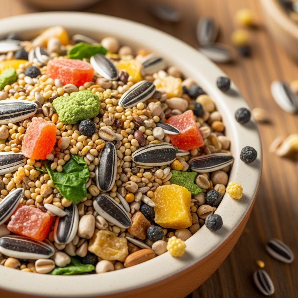 Premium Finch Food & Nutrition Guide | Lafeber Complete finch nutrition guide with premium pellets and balanced diet recommendations.