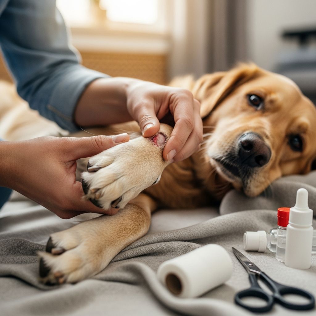 Learn immediate first aid steps for limping dogs and when to seek veterinary care.