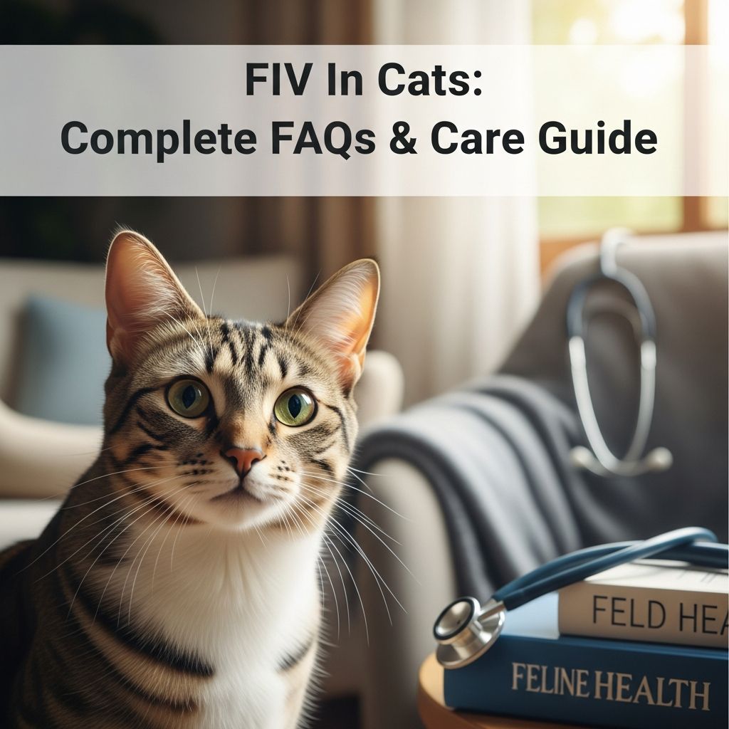 Feline Immunodeficiency Virus (FIV): 11 Key Symptoms & Care Everything cat owners need to know about FIV: transmission, diagnosis, treatment, and care.