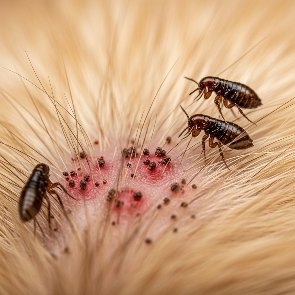 Flea Bites on Dogs: Symptoms, Treatment & Prevention Complete guide to identifying, treating, and preventing flea bites on dogs.