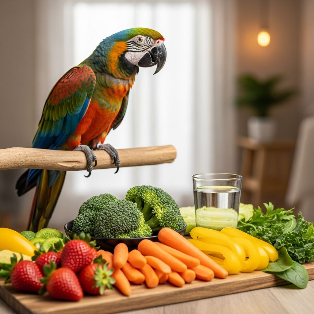 Fresh Foods and Behavior: Nutrition Tips for Pet Birds Learn how proper fresh food nutrition impacts your bird's behavior and overall well-being.