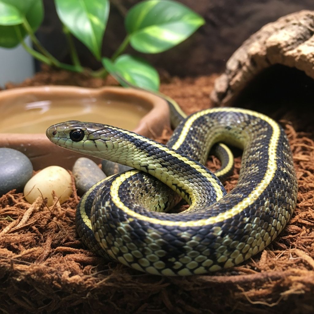 Garter Snake Care Sheet: Complete Pet Care Guide Everything you need to know about garter snake care, housing, feeding, and handling.