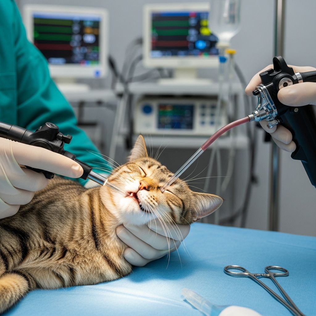 Gastrointestinal Endoscopy in Cats: Diagnosis and Procedure Understanding feline GI endoscopy: diagnostic benefits, preparation, and what to expect.