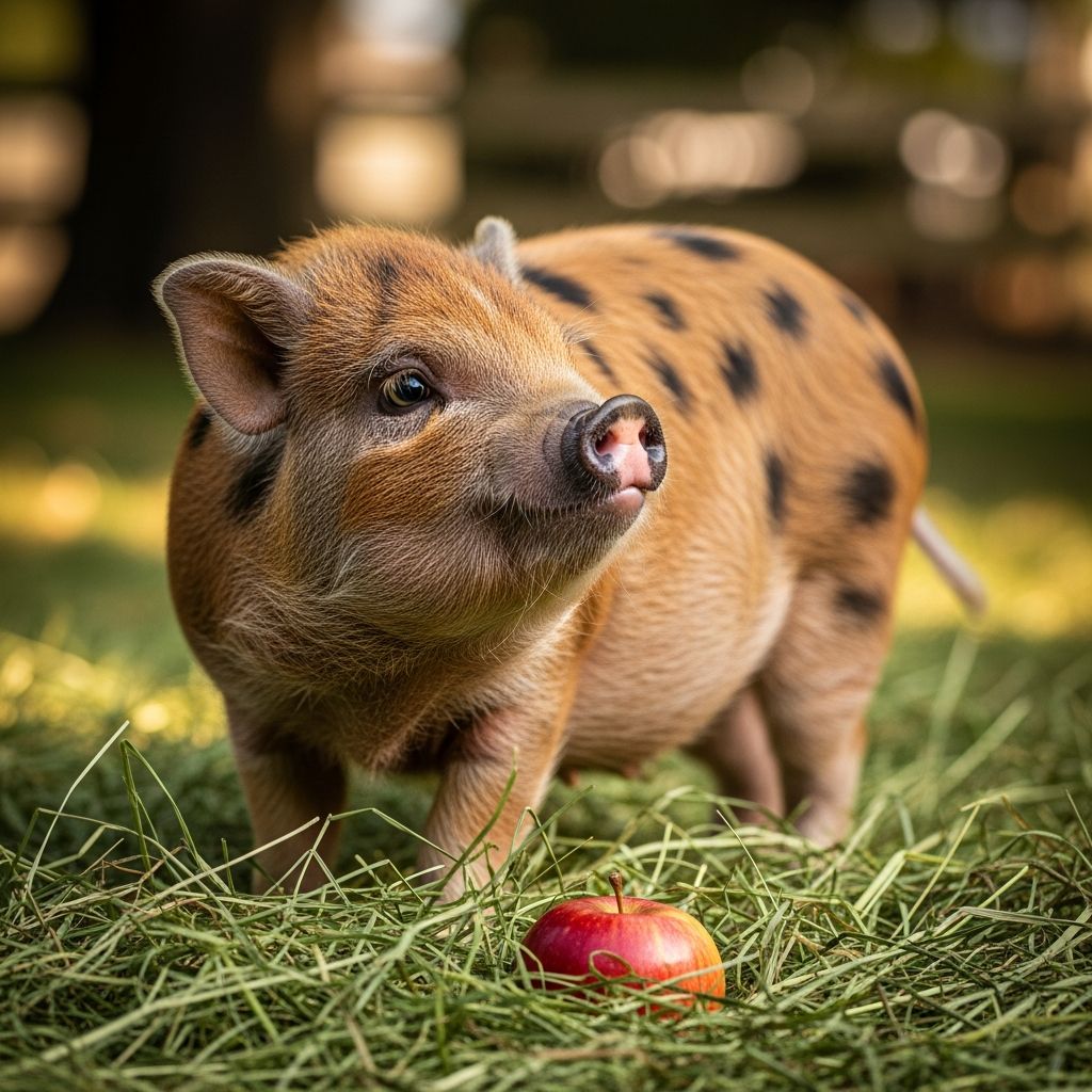 Comprehensive guide to understanding mini pigs as pets with care essentials.