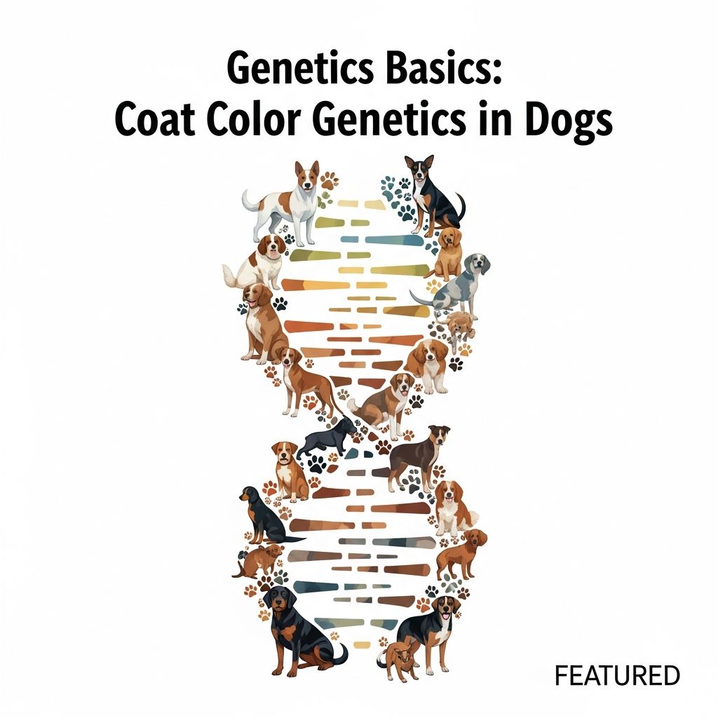 Understanding how genes determine your dog's coat color and patterns.