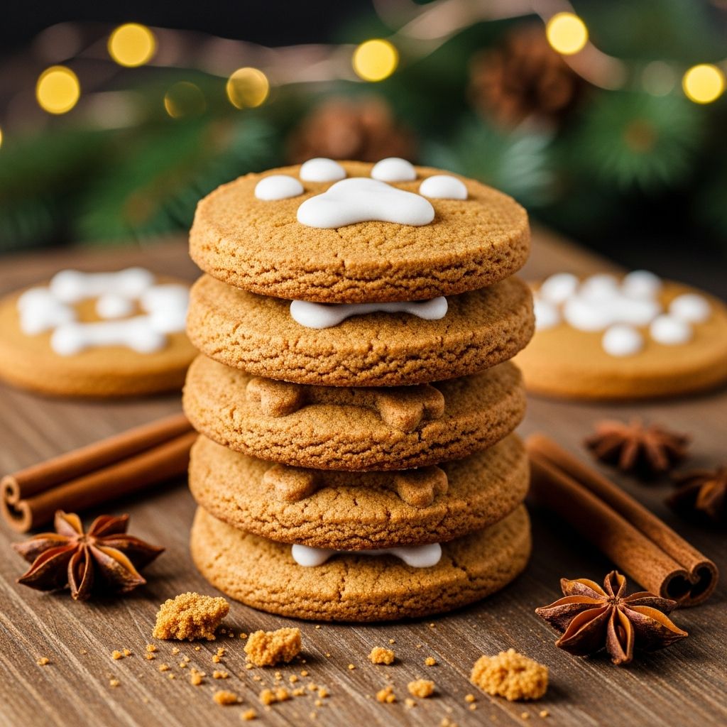 Gingerbread Icebox Cookies for Dogs: Holiday Recipe Make delicious, pet-safe gingerbread icebox cookies your dog will love this holiday season.