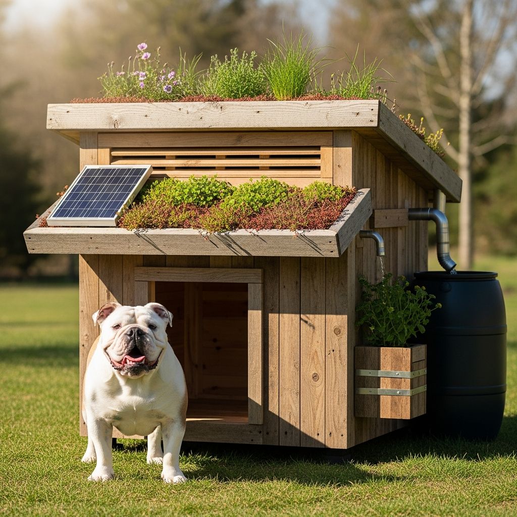 Green Doghouse Built for Uga VII: Eco-Friendly Design Discover how Uga VII received a state-of-the-art, eco-friendly doghouse designed for comfort and sustainability.