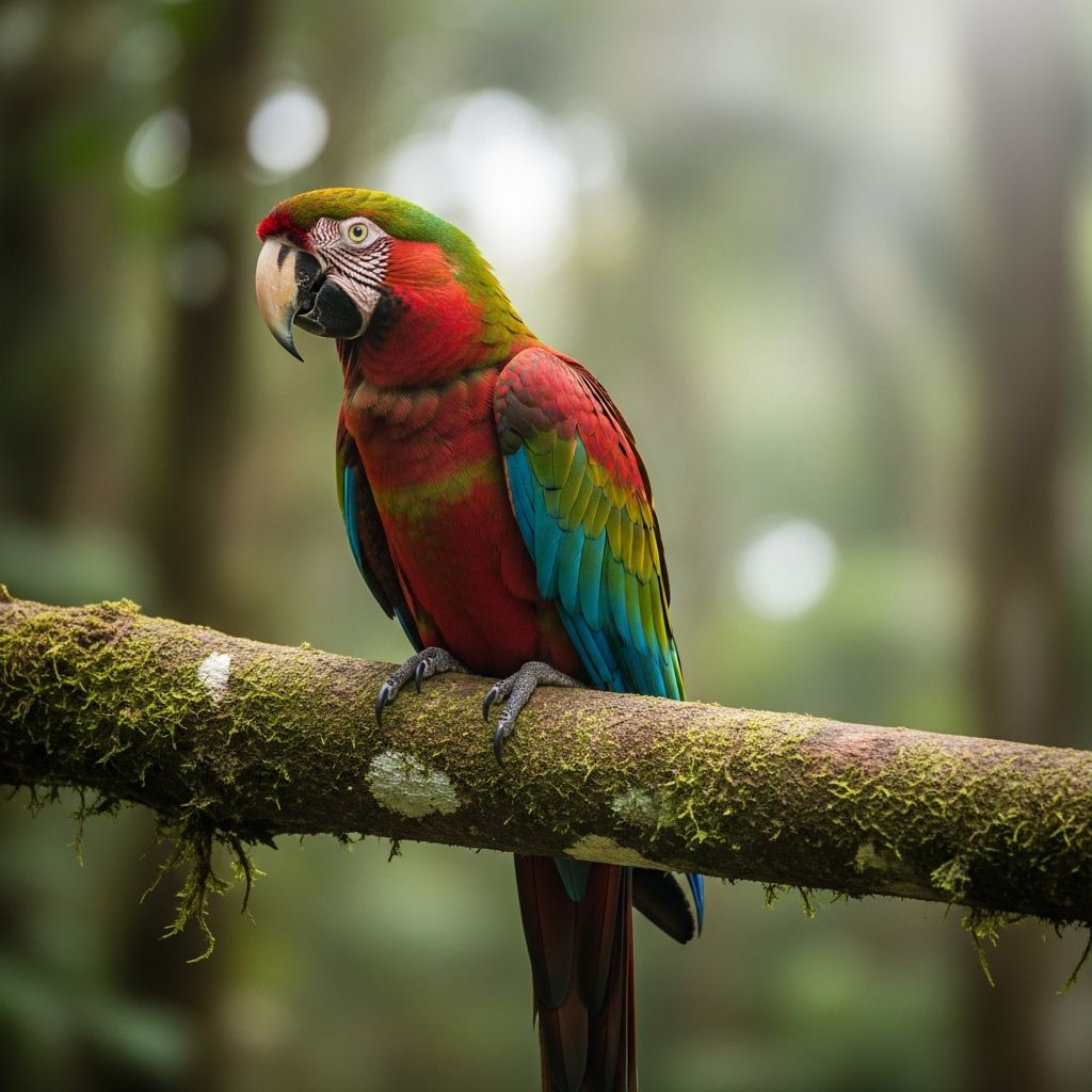 Green-Winged Macaw: Personality, Food & Care Complete guide to green-winged macaw care, diet, personality, and characteristics for pet owners.