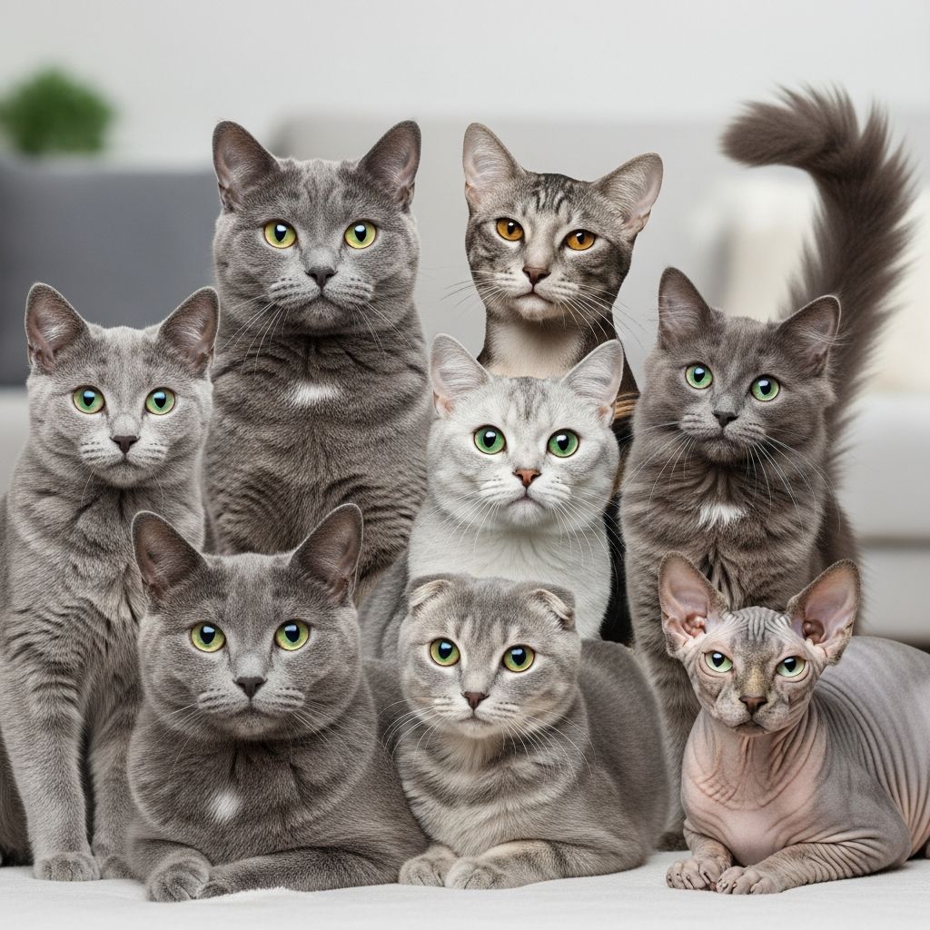 Discover 7 stunning grey cat breeds with unique personalities and comprehensive care guides.