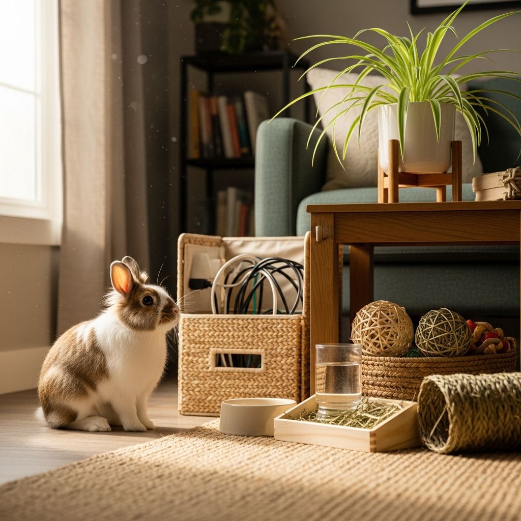 Learn how to bunny-proof your home and create a safe environment for your pet rabbit.