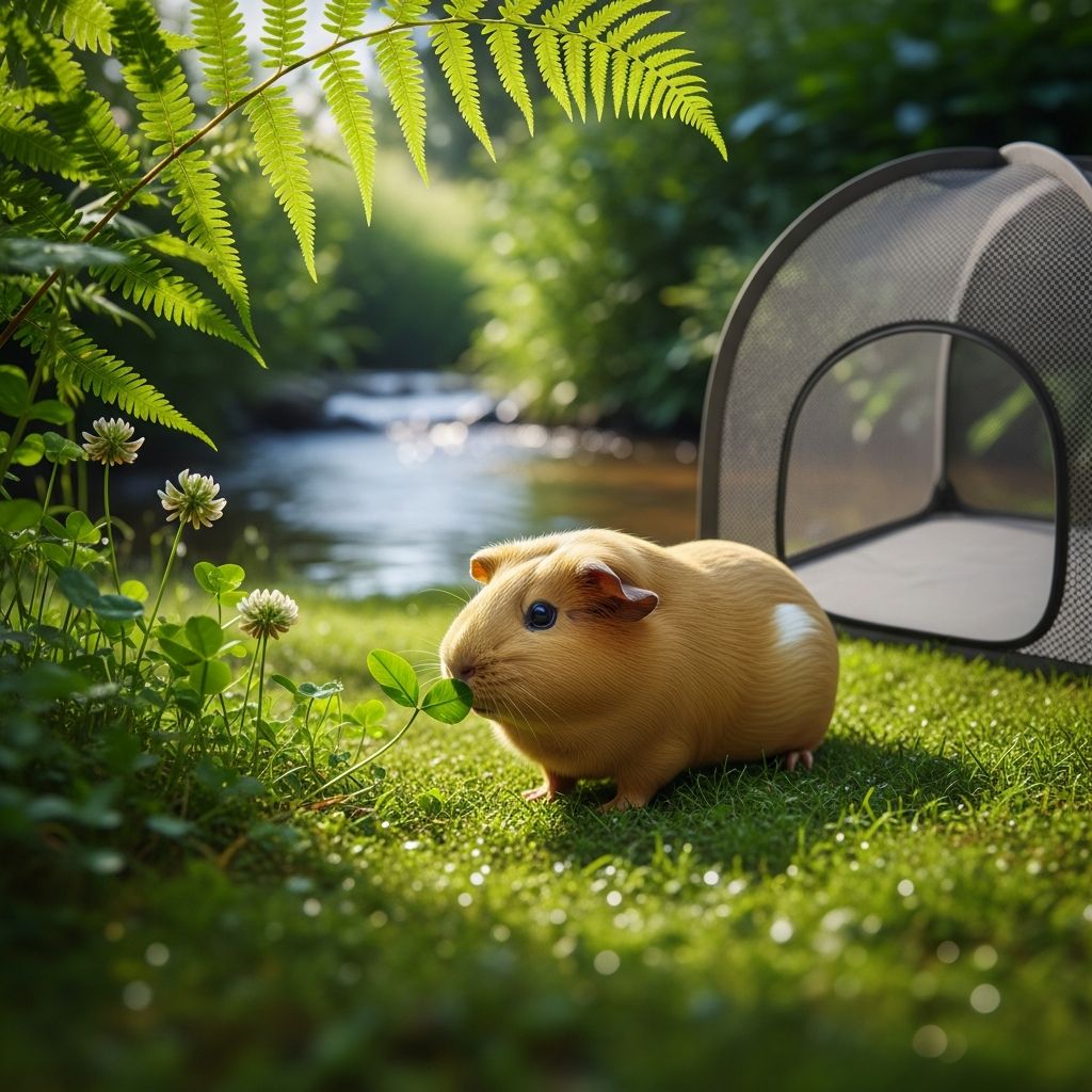 Safety Tips for Taking Your Guinea Pig Outside Essential guide to safely take your guinea pig outdoors with expert tips on supervision, temperature, and predator protection.
