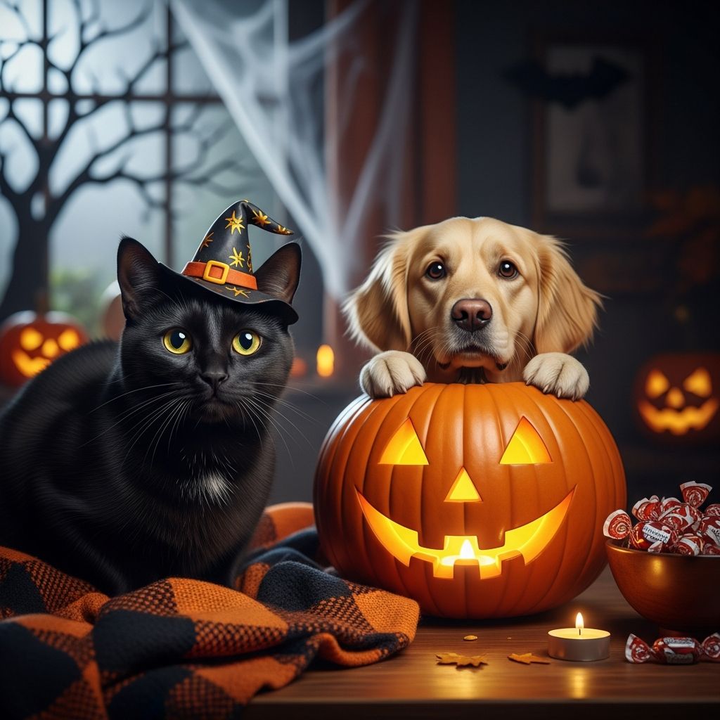 Halloween Pet Safety Tips: Keep Your Pets Safe This Spooky Season Essential Halloween safety tips to protect your pets from candy, decorations, costumes, and common hazards.