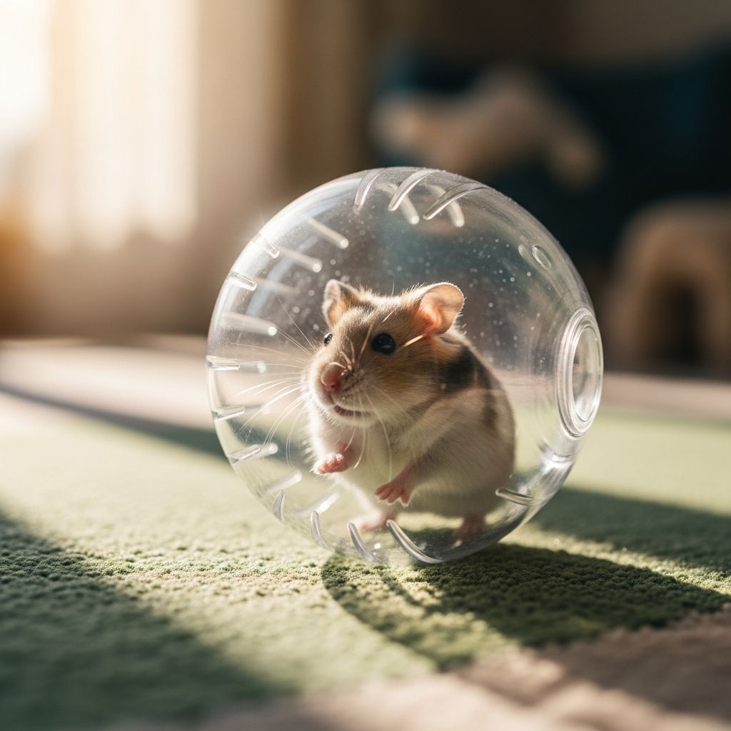 Hamster Ball Tips: Safe Exercise & Enrichment Guide Master hamster ball safety with expert tips for proper sizing, introduction, and supervised exercise.