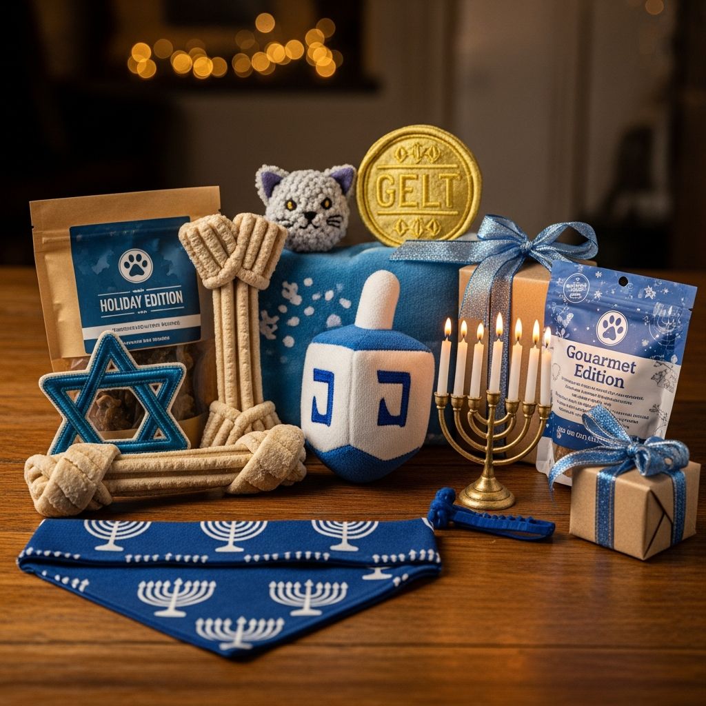 Hanukkah Gift Ideas for Pets: Complete Holiday Guide Celebrate Hanukkah with your furry friends using these eight days of festive pet gift ideas.