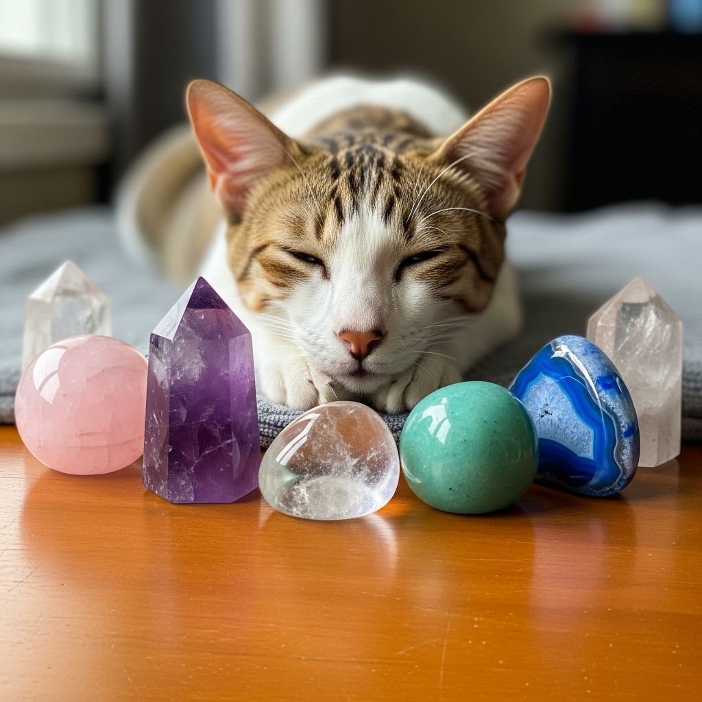 Explore the trend of healing crystals for pets, their safety, benefits, and how to use them responsibly.