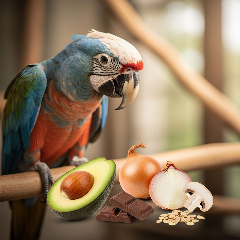 Healthy Foods Your Bird Should Stop Eating Today Discover which 'healthy' foods are secretly harmful to your pet bird's health and nutrition.