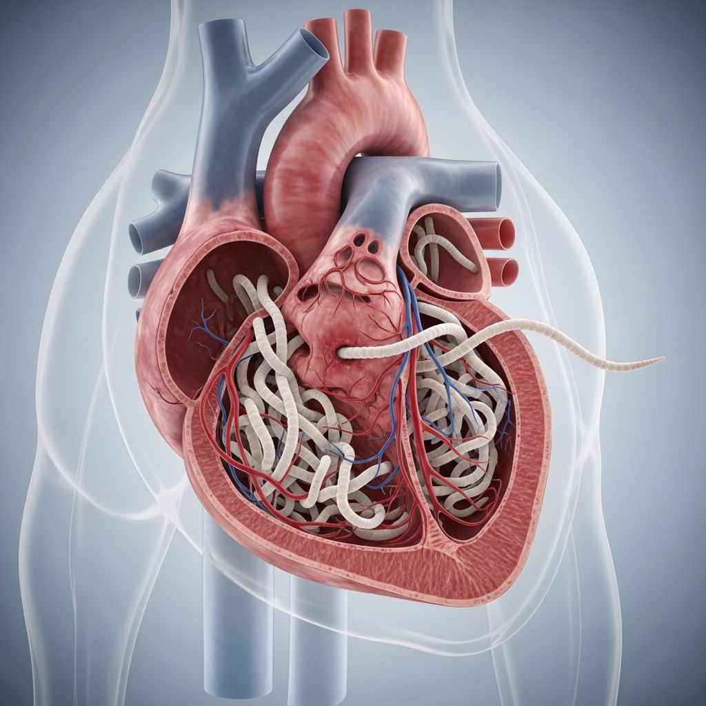 Understanding heartworm disease: A comprehensive guide to prevention, diagnosis, and treatment for dog owners.