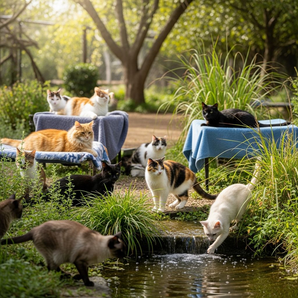 Heaven on Earth Society for Animals: Saving Cats Transforming homeless cats' lives through rescue, sanctuary, and adoption programs.