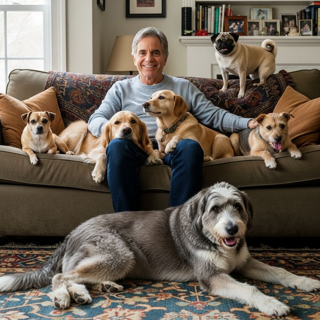 Discover how legendary actor Henry Winkler balances his Hollywood career with caring for his beloved canine companions.