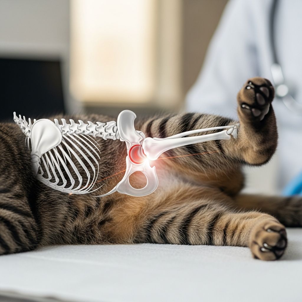 Complete guide to understanding feline hip dysplasia: symptoms, diagnosis, and effective treatment options.