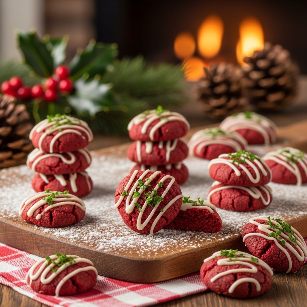 Holiday Dog Treat Recipe: Chocolate-Free Red Velvet Cookies Safe, delicious homemade red velvet cookies your dog will love this holiday season.