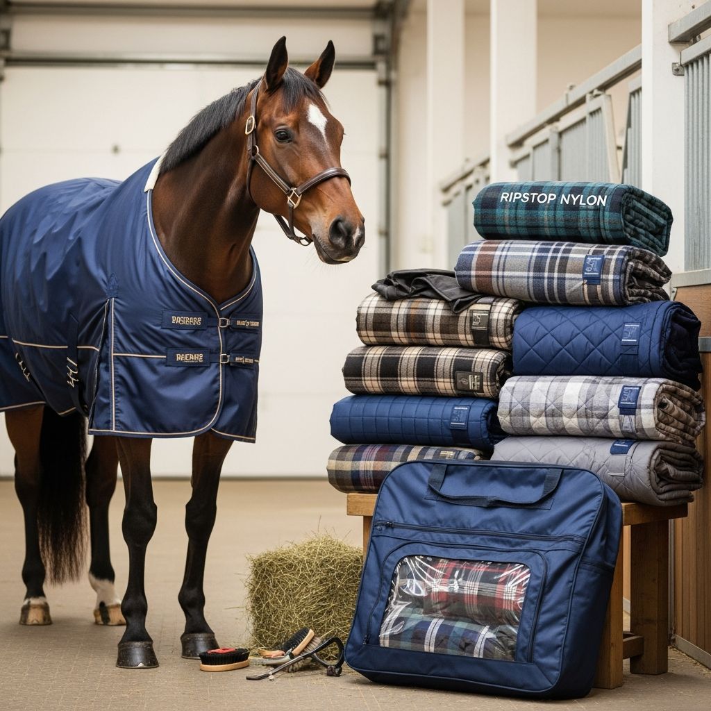 Master horse blanketing: Learn types, weights, fitting tips, and seasonal care guidance.