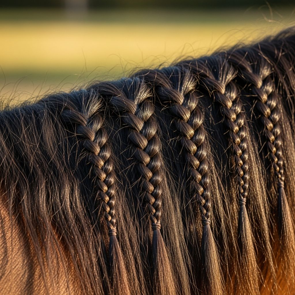 Horse Braids to Try on Your Horse’s Mane Master popular horse mane braiding styles for shows and everyday grooming.