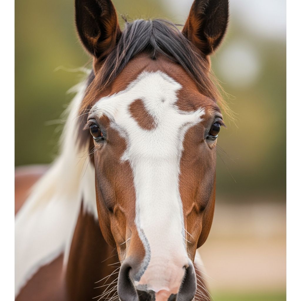 Discover the distinctive facial markings that identify and beautify horses worldwide.